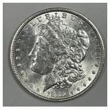 1885 Morgan Silver $1 About Uncirculated CH AU