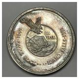 1991 Eagle Rock Idaho Centennial 1 oz Silver Medal