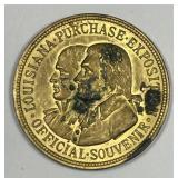 1904 St. Louis Purchase Expo Medal