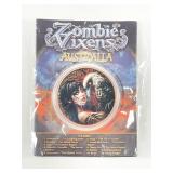 Zombie Vixens Australia Colorized Medal