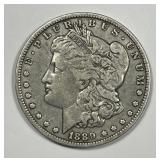 1889-S Morgan Silver $1 Very Fine VF