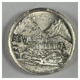 Swiss Of America 1 oz .999 Round Ingot