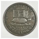 1837 Hard Times Token Illustrious Predecessor