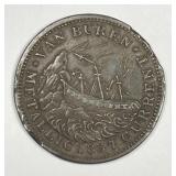 1837 Hard Times Token Webster Credit Current