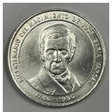 VENEZUELA: 1986 Silver 100 Bolivares Commemorative