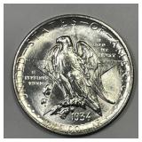 1934 Texas Commemorative Silver Half BU