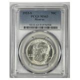1923-S Monroe Commemorative Silver Half PCGS MS63