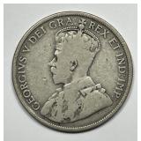CANADA: Newfoundland 1911 Silver 50 Cents