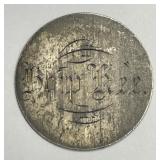 Love Token With Name on XF Seated Quarter
