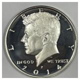 2014-P Kennedy Silver Half Proof PRF