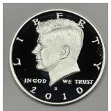 2010-S Kennedy Silver Half Deep Cameo Proof PRF
