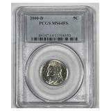 2000-D Jefferson Nickel Full Steps PCGS MS64 FS