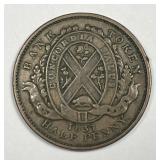 CANADA: 1837 Half Penny Lower Canada Bank Token