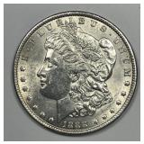 1888 Morgan Silver $1 About Uncirculated CH AU