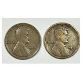 1911 P & D Lincoln Wheat Cent Pair