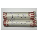 100 Lincoln Wheat Cents 1940-1949