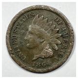 1864 Indian Head Cent Bronze