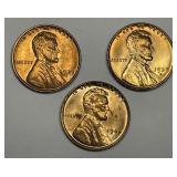1939 D & S Lincoln Wheat Cent Pair + 1944 Bonus BU