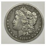 1879-S Morgan Silver $1 Very Fine VF details
