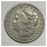1883-S Morgan Silver $1 Very Fine VF