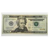 2017-A $20 FRN True RADAR Note