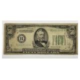 1934 $50 Federal Reserve Note
