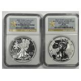 2013 Silver Eagle West Point Mint Set Proof NGC 70