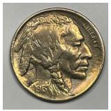 1913-D Buffalo Nickel Type 1 About Uncirculated AU