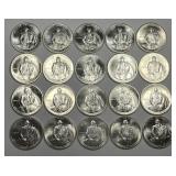 1982 George Washington Silver Commem Half Roll UNC