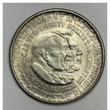 1952 Washington Carver Commem Silver Half AU
