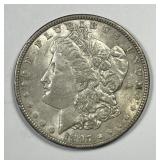 1897 Morgan Silver $1 About Uncirculated AU
