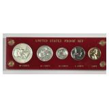 1956 Silver Proof Set in Vintage Capitol Holder