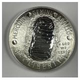 2019 Apollo 11 50th Silver Dollar Impaired Proof