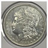 1882-O Morgan Silver $1 About Uncirculated AU