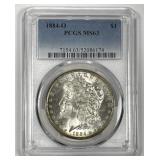 1884-O Morgan Silver $1 PCGS MS63