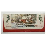 Christmas Money Card with 1934 $5 & $10 Notes