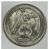 2020-W American Samoa Washington Quarter AU/UNC