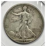 1934-D Walking Liberty Silver Half Very Fine VF