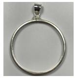 Sterling Silver Bezel for American Silver Eagle