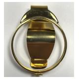 Gold Filled Money Clip for American Silver Eagle