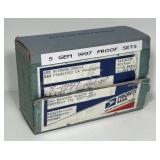 Original Shipping Box of Five 1997 Proof Sets