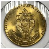 St. John Cathedral New York Medal