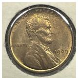 1909 VDB Lincoln Cent Uncirculated UNC