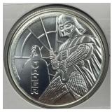 NIUE: 2022 Silver $2 Darth Vader 1 oz .999