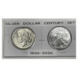 1926/2026 Silver Dollar Century Set