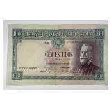 PORTUGAL: 1957 100 Escudos Currency Note
