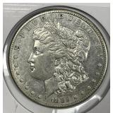 1889-S Morgan Silver $1 About Uncirculated AU