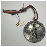 1913 Plymouth New Hampshire 150th Medal w/Ribbon