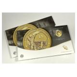 2015 Mohawk Ironworkers $1 Coin & Currency Set