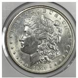1901-O Morgan Silver $1 About Uncirculated CH AU